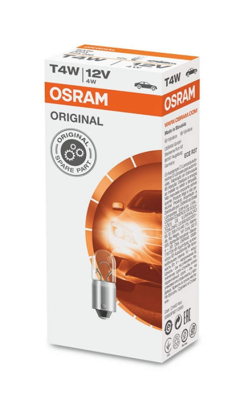 Osram Kugellampe 12V T4W (OS-3893)
